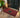 Christmas Star PVC Spaghetti Doormat - Red & Green Design