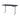 DESKO V1 Grey Standing Desk With 160x80cm Black Tabletop