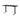 DESKO V3 Black Standing Desk With 160x80cm Black Tabletop
