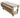 Wooden MDF Top Workbench With Extendable Working Surface and Wheels
