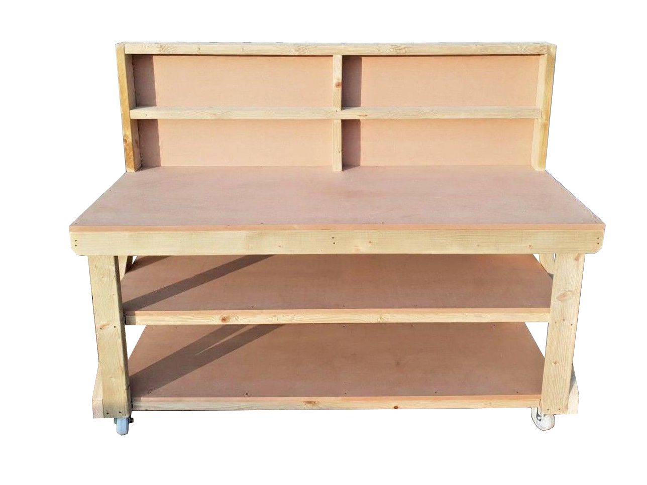 Sturdy Wooden MDF Top Workbench | Ideal for Heavy-Duty Use – Arbor ...