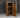 Wooden Log Store with Door and Shelf W-79cm, H-126cm or 180cm, D-88cm - Brown Finish