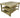 Wooden Super Heavy Duty Indoor/Outdoor Workbench 4ft-Depth Double Shelf, Sturdy Workstation for Garages, Sheds, and Workshops