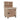 Wooden eucalyptus Top Workbench (V.9) - Sturdy Mobile Workstation with Lockable Cupboard and Back Panel, Ideal for Garages, Workshops and Studios