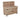 Wooden eucalyptus Top Workbench (V.9) - Sturdy Mobile Workstation with Lockable Cupboard and Back Panel, Ideal for Garages, Workshops and Studios
