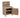 Wooden eucalyptus Top Workbench (V.9) - Sturdy Workstation with Lockable Cupboards, Double Shelves and Back Panel, Ideal for Garages, Workshops and Studios