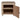 Wooden eucalyptus Top Workbench (V.9) - Sturdy Mobile Workstation with Lockable Cupboard with Double Shelf, Ideal for Garages, Workshops and Studios