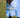 100g Detachable Neck Turnout Rug - Cornflower
