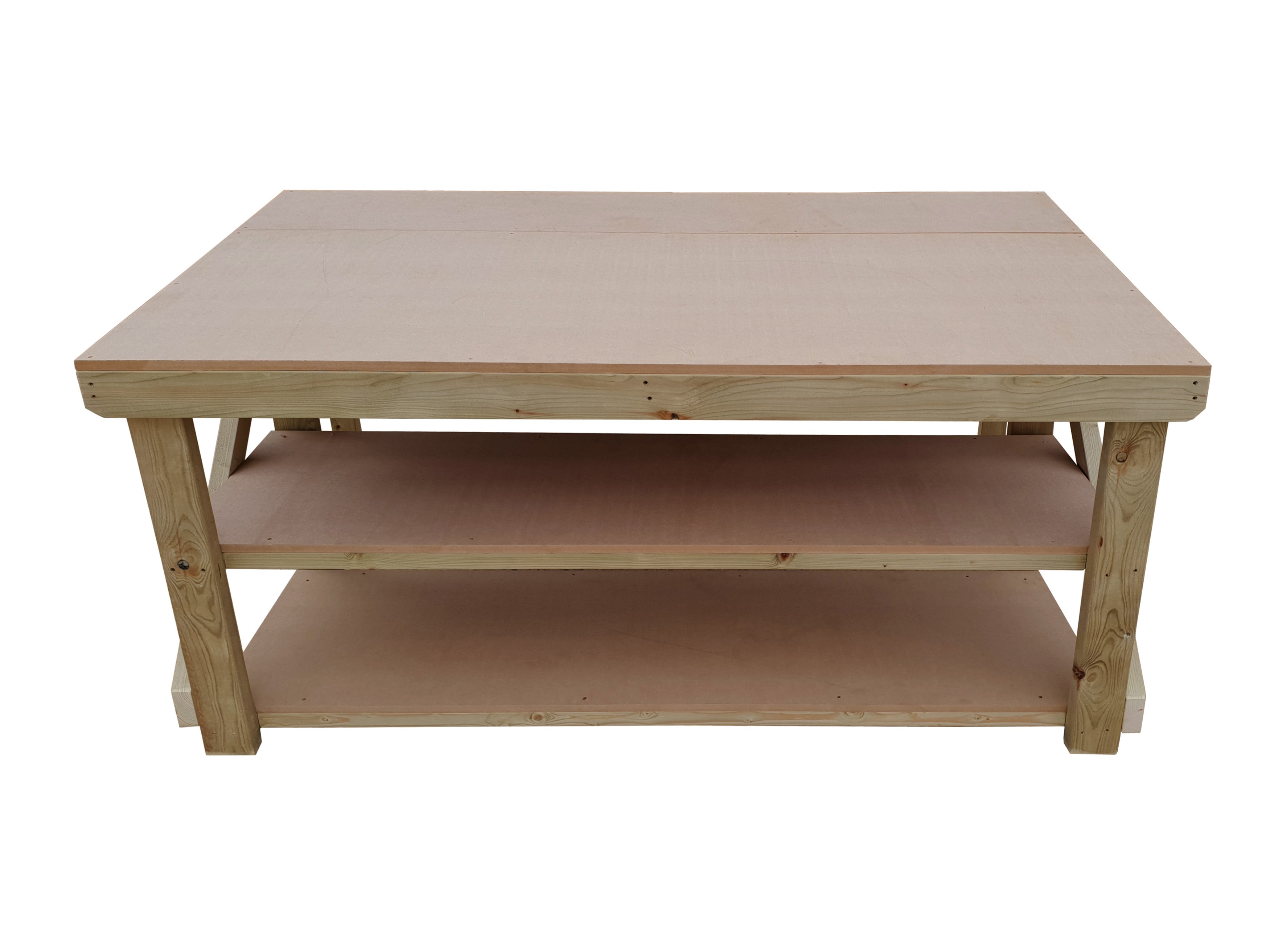 MDF Top Extendable Wooden Workbench | Perfect for DIY Projects – Arbor ...