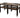 "Grill Table Fits All" BBQ Kitchen Space for Dual Kamado Ceramic Smokers