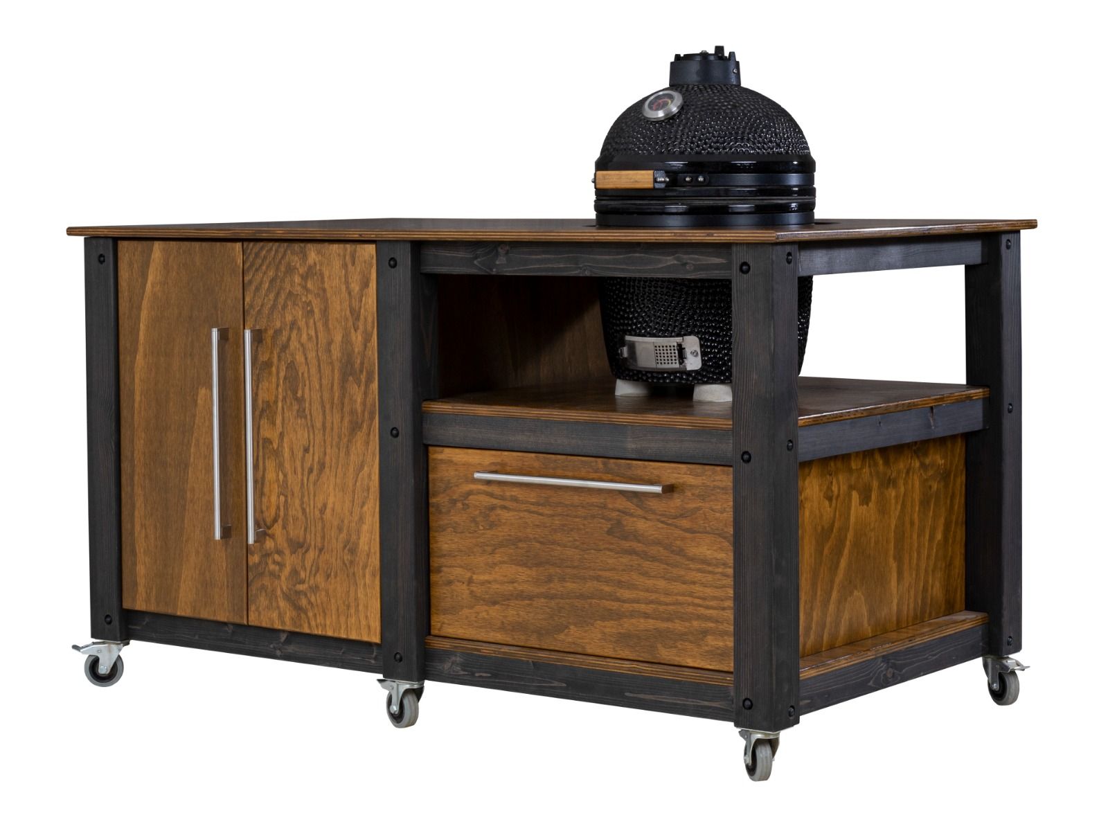 Table Mate Griddle Chef's Mate BBQ Grill Table – Perfect for All Kamado Cookers – Arbor ...