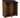 Wooden Log Store With Felt Roof W-146cm, H-126cm or 180cm, D-88cm - Brown Finish