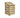 Slatted Wooden Log Store With Door W-79cm, H-126cm or 180cm, D-88cm