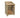 Slatted wooden log store W-79cm, H-126cm or 180cm, D-88cm