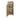 Slatted Wooden Log Store With Door and Shelf W-79cm, H-126cm or 180cm, D-88cm