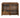 Slatted Wooden Log Store with Shelf W-227cm, H-126cm or 180cm, D-88cm - Brown Finish