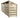 Slatted Wooden Log Store with Doors W-335cm, H-126cm or 180cm, D-88cm