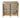 Slatted Wooden Log Store with Shelf W-187cm, H-126cm or 180cm, D-88cm