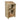 Slatted Wooden Log Store with Shelf W-99cm, H-126cm Or 180cm, D-88cm