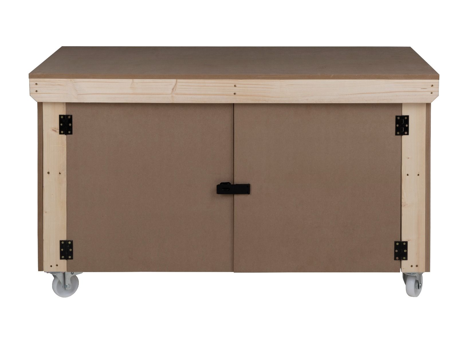 MDF Top Workbench with Lockable Cupboard | Secure Your Tools – Arbor ...