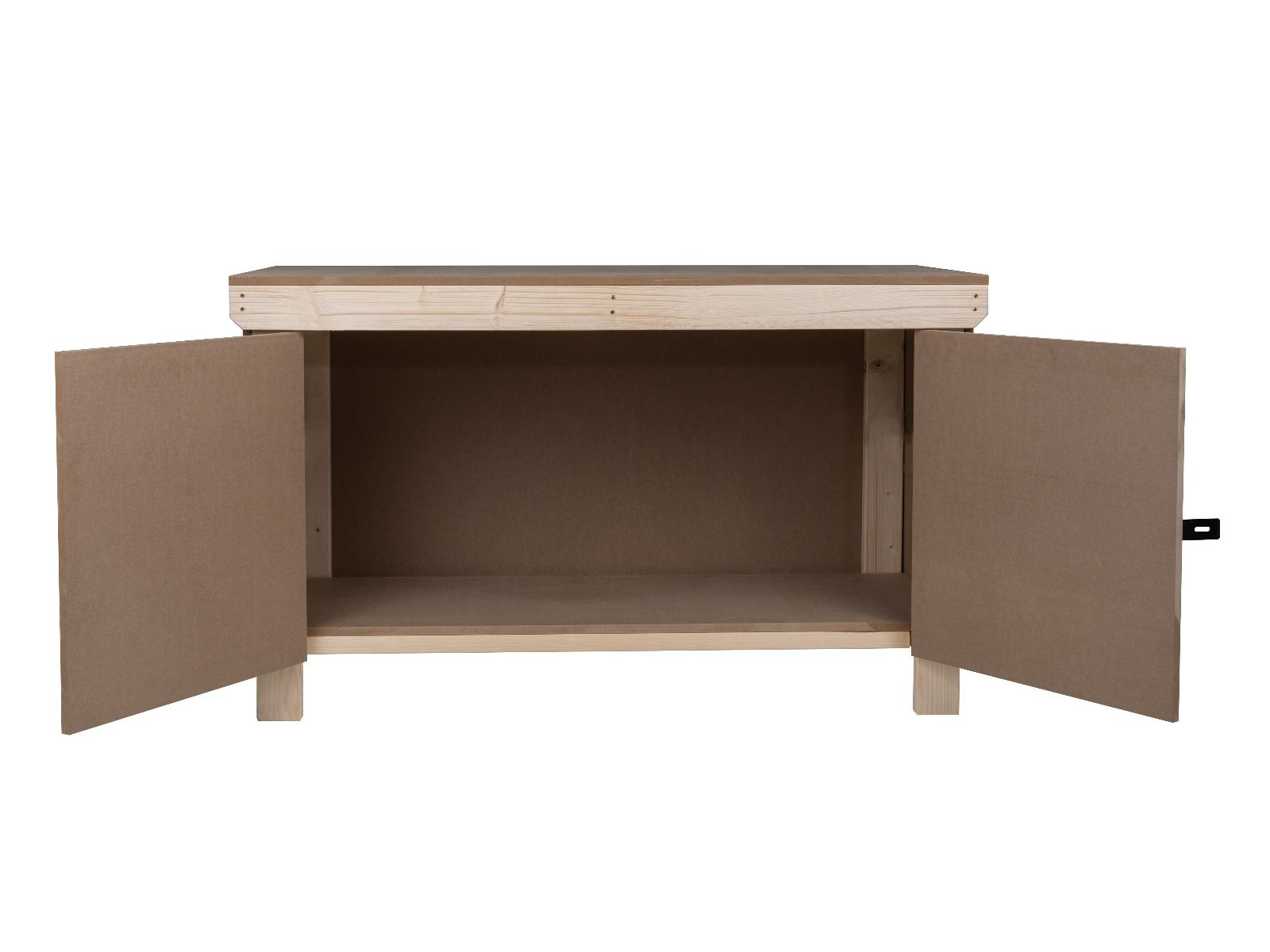 Wooden MDF Top Workbench & Lockable Cupboard – Arbor Garden Solutions