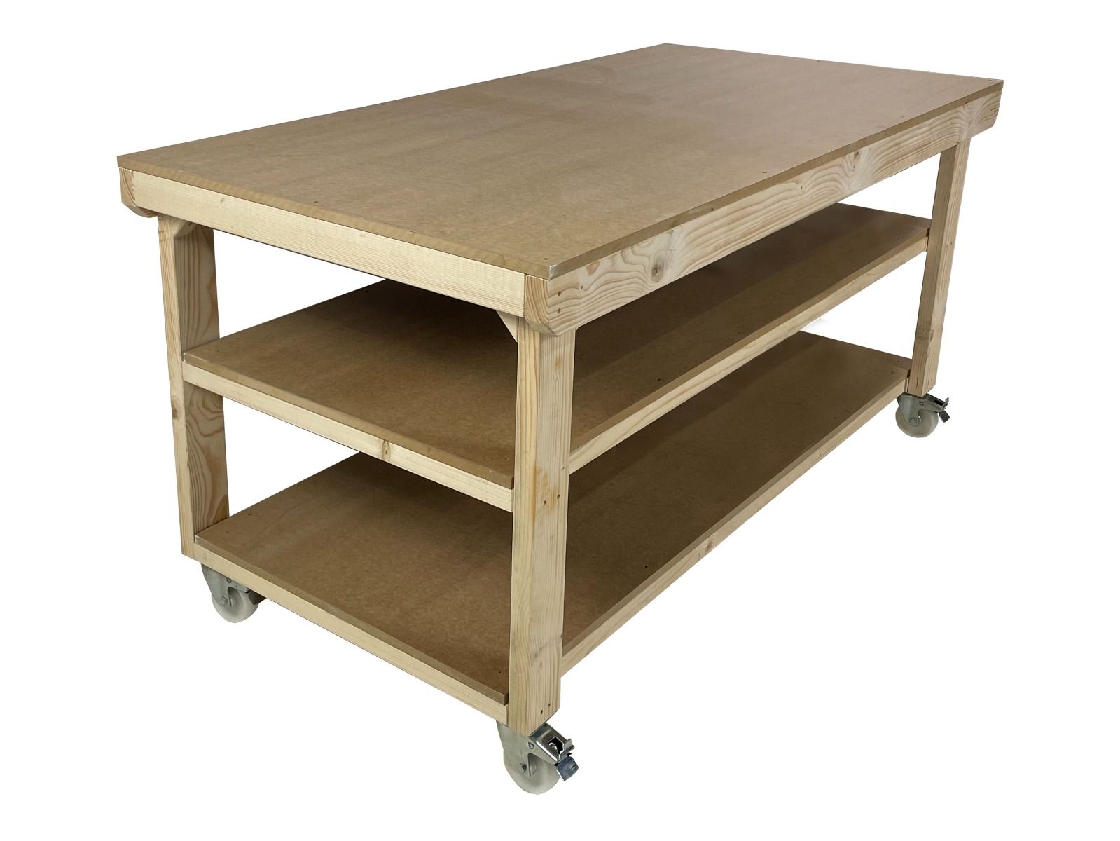 Wooden MDF Top Workbench | 3ft Depth for Heavy-Duty Use – Arbor Garden ...