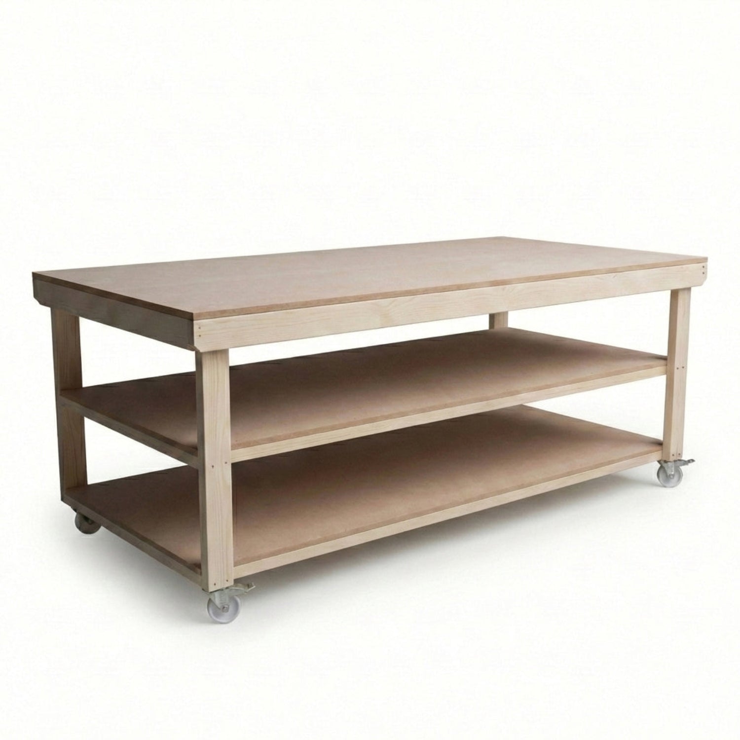 Mdf Depths Wooden MDF Top Workbench | 4ft Depth for Heavy-Duty Tasks – Arbor ...