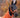 Fleece Padded Head Collar - Orange