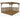 Square Pergola And Decking Kit With Two Side Balustrade
