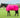 Mesh Fly Rug - Pink