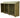 Wooden Premium Tongue/Groove Log Store W-335cm, H-126cm or 180cm, D-88cm