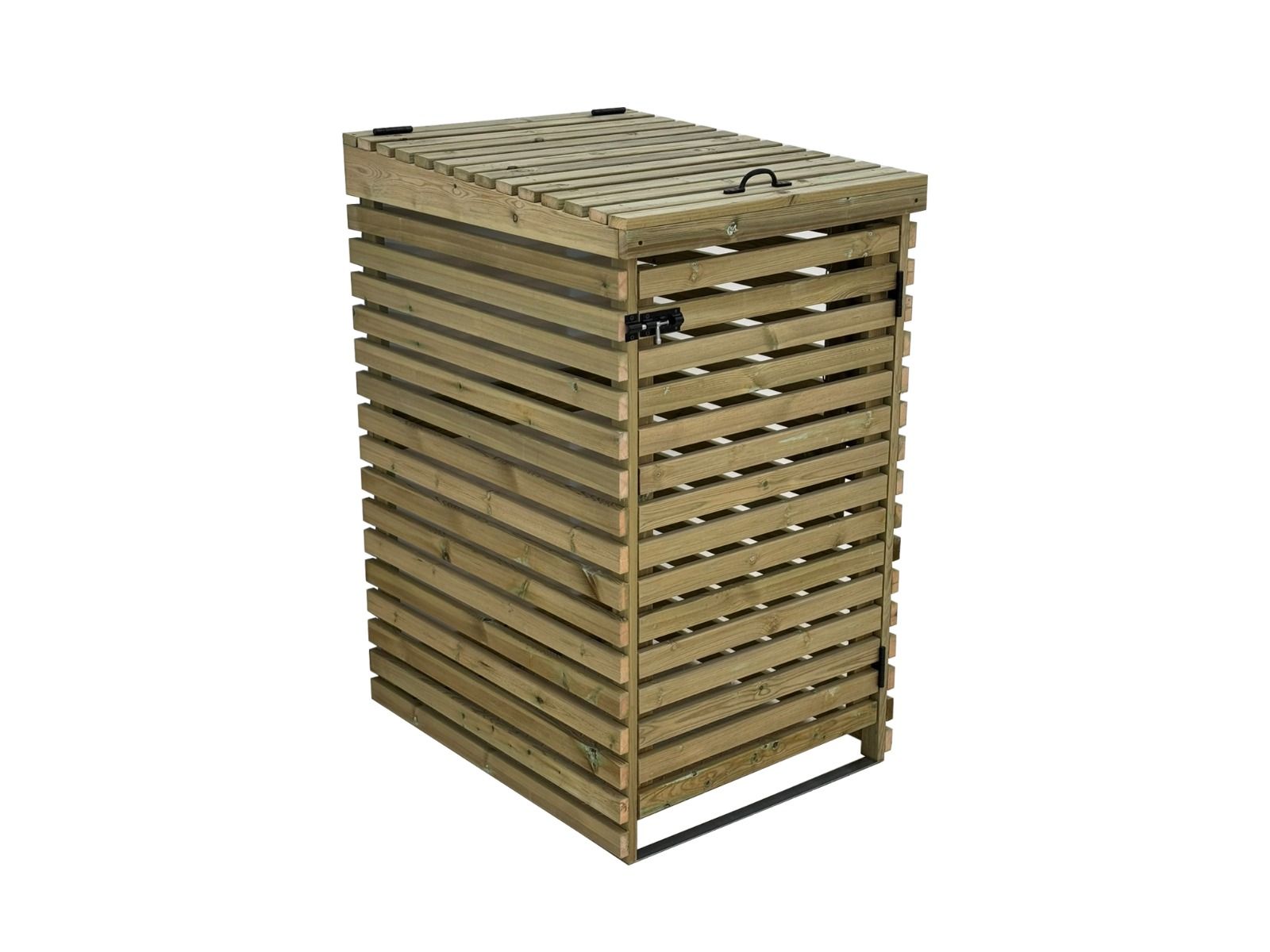 Binhaven Slatted Wheelie Bin Storage Unit
