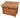 Wooden Tool Chest Storage (W-127cm, H-104cm, D-87cm) - Brown Finish