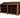 Wooden Log Store with Shelf W-227cm, H-126cm or 180cm, D-88cm - Brown Finish