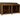 Wooden Log Store W-227cm, H-126cm or 180cm, D-88cm - Brown Finish