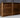 Wooden Log Store with Shelf W-227cm, H-126cm or 180cm, D-88cm - Brown Finish