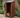 Wooden Log Store with Felt Roof W-79cm, H-126cm or 180cm, D-88cm - Brown Finish