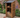 Wooden Log Store with Felt Roof and Shelf W-79cm, H-126cm or 180cm, D-88cm - Brown Finish
