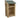 Wooden Log Store with Felt Roof and Shelf W-99cm, H-126cm Or 180cm, D-88cm