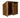 Wooden Garden Tool Storage (Roof Sloping Back) W-146cm, H-126cm or 180cm, D-88cm - Brown Finish