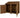 Wooden Log Store with Door W-146cm, H-126cm or 180cm, D-88cm - Brown Finish