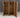 Wooden Garden Tool Storage (Roof Sloping Back) W-146cm, H-126cm or 180cm, D-88cm - Brown Finish