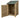 Wooden Log Store with Felt Roof and Door W-79cm, H-126cm or 180cm, D-88cm