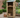Wooden Log Store with Felt Roof and Shelf W-79cm, H-126cm or 180cm, D-88cm