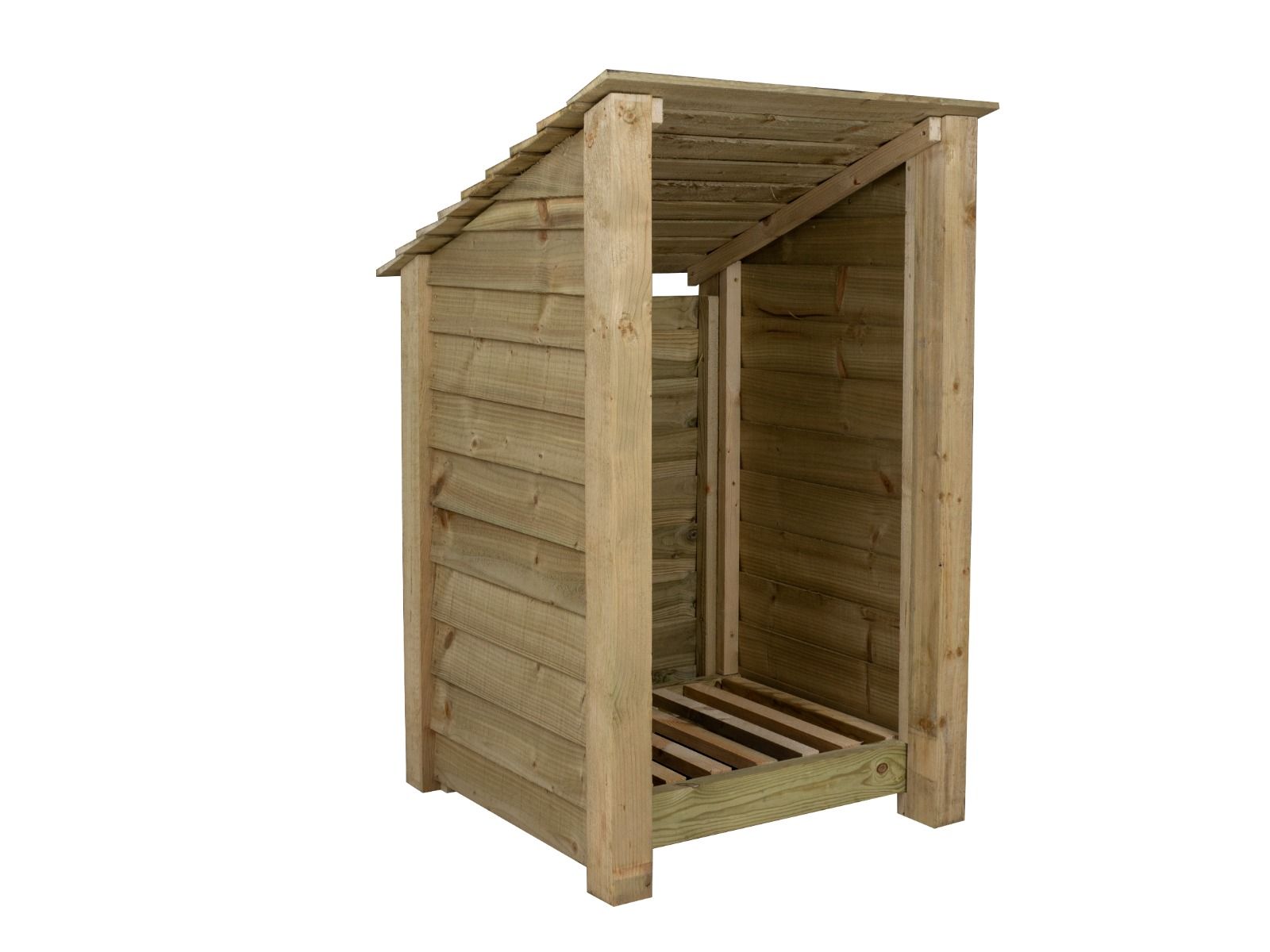 Stackable Logs Premium Wooden Log Store – Perfect for Stacking Logs – Arbor Garden ...