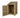 Wooden Log Store with Door W-79cm, H-126cm or 180cm, D-88cm
