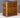 Wooden Log Store (W-119cm, H-118cm, D-71cm) - Brown Finish