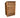 Wooden Garden Tool Storage (Roof Sloping Back) W-99cm, H-126cm or 180cm, D-88cm - Brown Finish