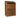 Wooden Garden Tool Storage with Shelf W-119cm, H-126cm or 180cm, D-88cm - Brown Finish
