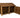 Wooden Garden Tool Storage W-187cm, H-126cm or 180cm, D-88cm - Brown Finish